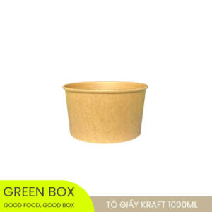 Tô Giấy Kraft 1000ml