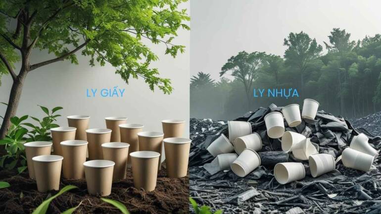 🧾 So Sánh Ly Giấy Và Ly Nhựa: Cái Nào Tiết Kiệm Chi Phí Hơn?