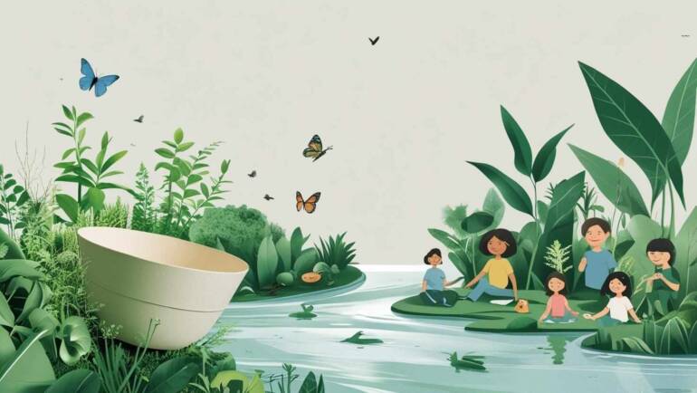 Tô giấy thân thiện môi trường: Khả năng phân hủy và lợi ích sinh thái
