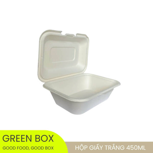 Hộp Giấy Trắng 450ml