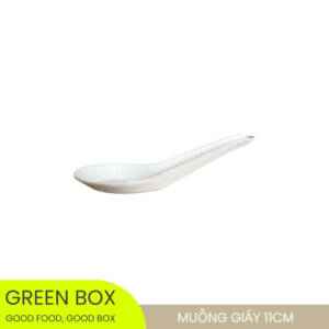 Muỗng Giấy Trắng 11cm