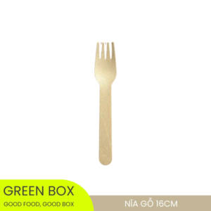 Nĩa Gỗ 16cm