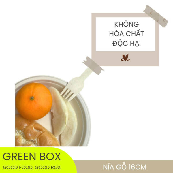 Nĩa Gỗ 16cm - Image 4