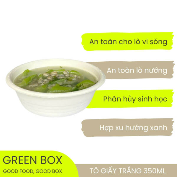 Tô Giấy Trắng 350ml - Image 5