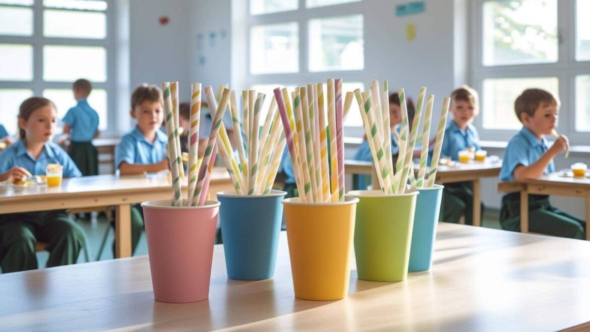 Ống Hút Giấy Cho Bệnh Viện Và Trường Học – An Toàn & Thân Thiện Với Sức Khỏe