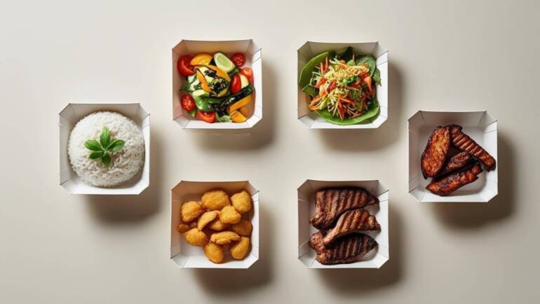 🍱 Cách Lựa Chọn Khay Giấy Phù Hợp Với Từng Loại Đồ Ăn: Nóng, Lạnh, Chiên, Nướng