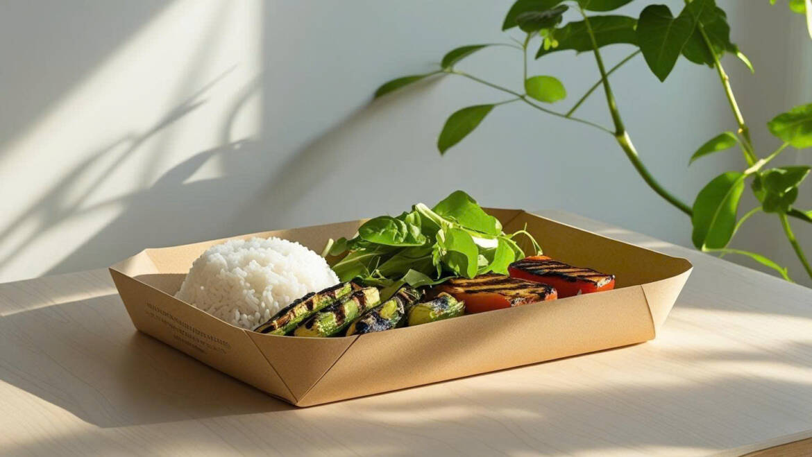 Khay giấy thân thiện môi trường – Giải pháp cho doanh nghiệp F&B theo đuổi ESG