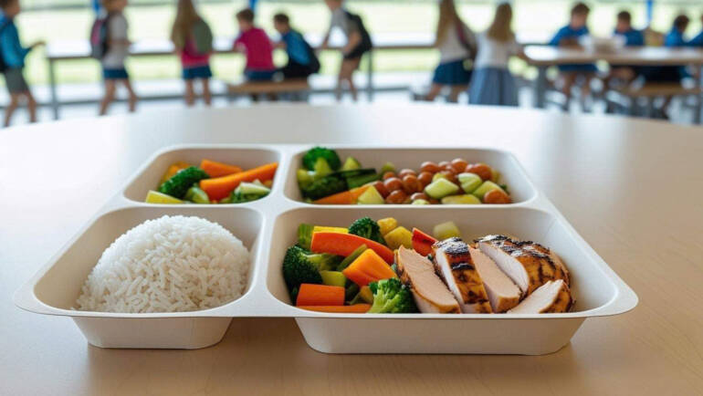🥗 Green Box – Nhà Cung Cấp Khay Giấy Đựng Thực Phẩm Trọn Gói Cho Trường Học Và Văn Phòng