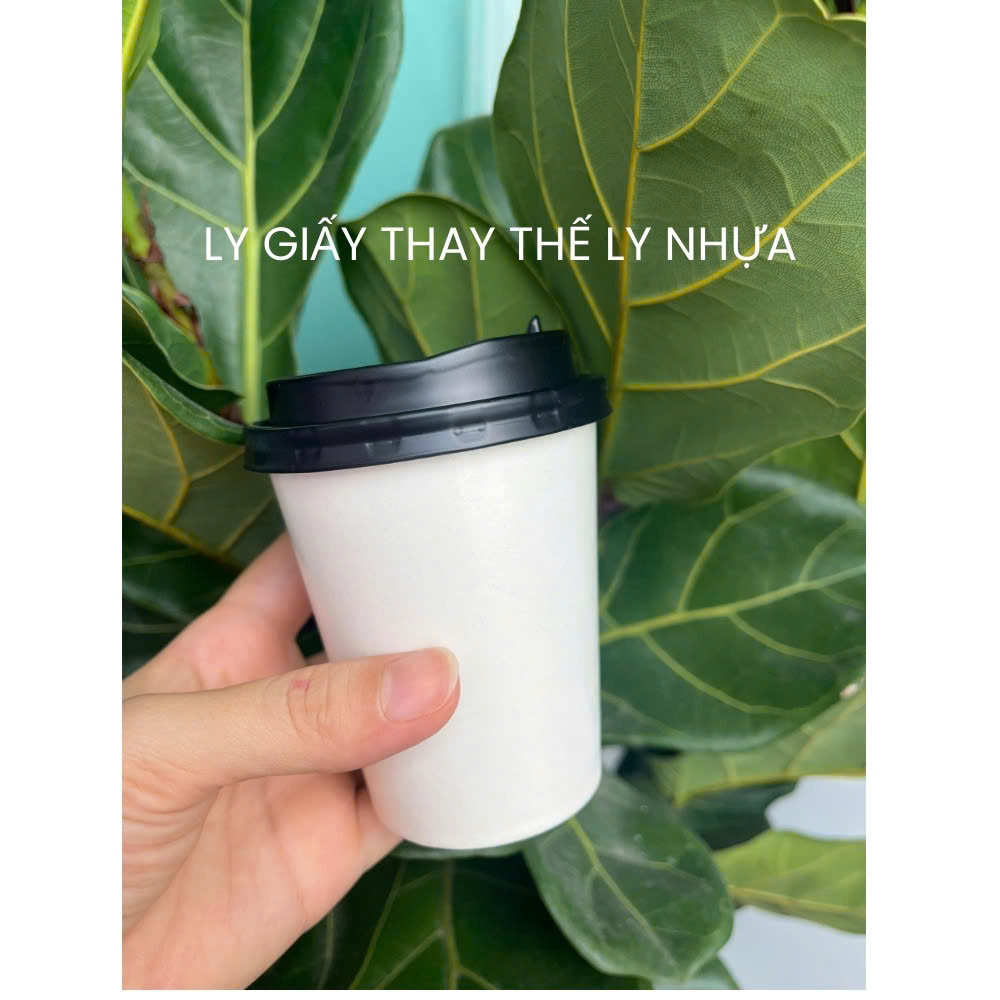 Ly giấy 270ml, 360ml, 480ml, 650ml – Kích thước nào phù hợp cho từng loại thức uống? ☕🥤