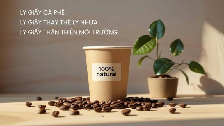 5 lý do quán cà phê nên chuyển từ ly nhựa sang ly giấy ☕🌱