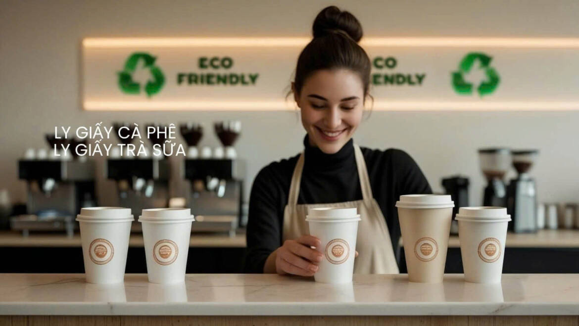 Ly giấy – Giải pháp bao bì tối ưu cho mô hình cà phê take away ☕🌱