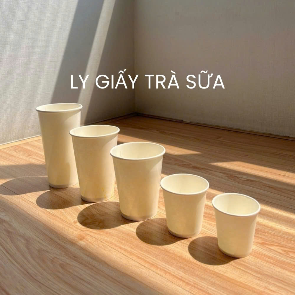 Ly giấy phân hủy sinh học: Giải pháp giảm rác thải nhựa cho quán trà sữa 🥤🌱