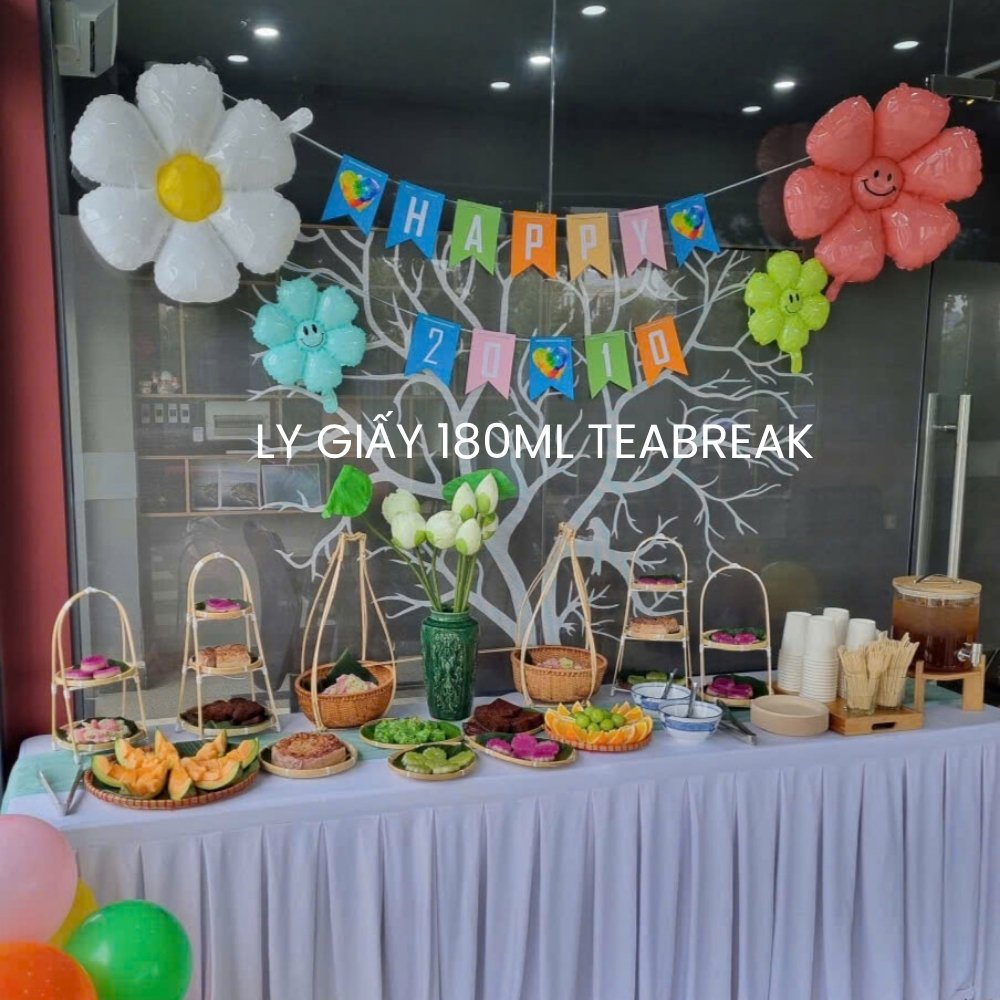 Check-list dụng cụ tiệc teabreak không thể thiếu cho sự kiện công ty