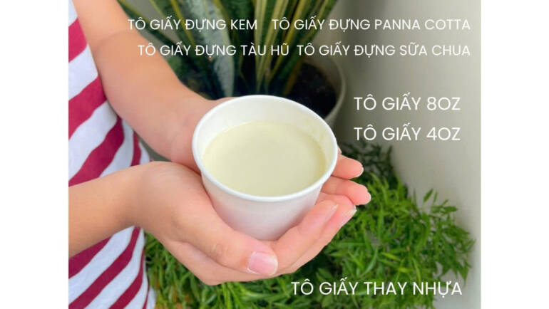 Cách chọn nhà cung cấp tô giấy uy tín cho quán kem, sữa chua