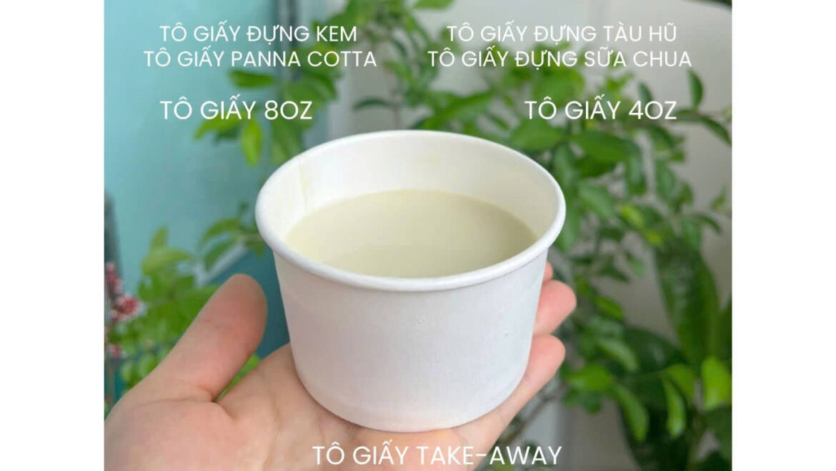 Thiết kế bao bì tô giấy: Cách tạo ấn tượng thương hiệu cho tiệm kem của bạn