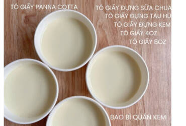 3 lý do các tiệm panna cotta nên chuyển sang dùng tô giấy thay vì nhựa