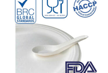 Muỗng bã mía 11cm: Tiện ích nhỏ nhưng tạo khác biệt lớn trong tiệc catering