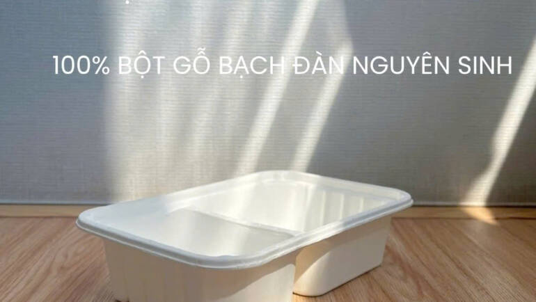 Lợi ích sức khỏe khi thay thế hộp nhựa bằng hộp bã mía trong phục vụ ăn uống