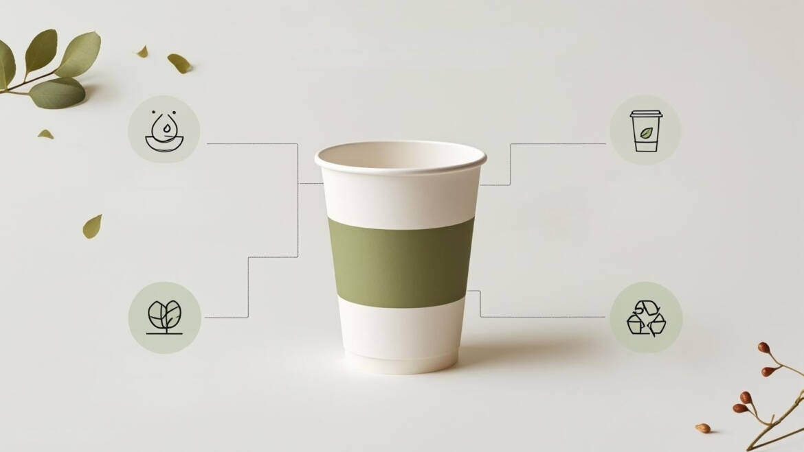 Ly giấy cho trà sữa – Đồng bộ bao bì xanh giúp tăng trải nghiệm khách hàng