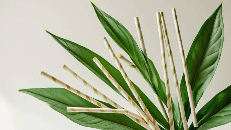 Vì sao quán café nên chuyển từ ống hút nhựa sang ống hút giấy?