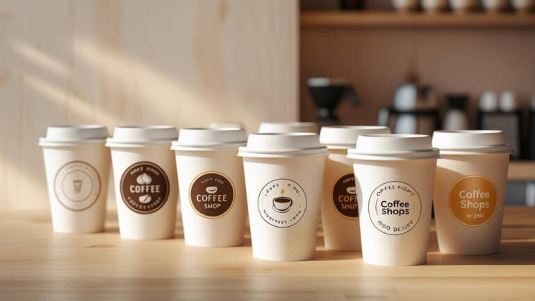 Ly giấy trắng cho quán café – Vì sao nên thay ly nhựa ngay hôm nay?