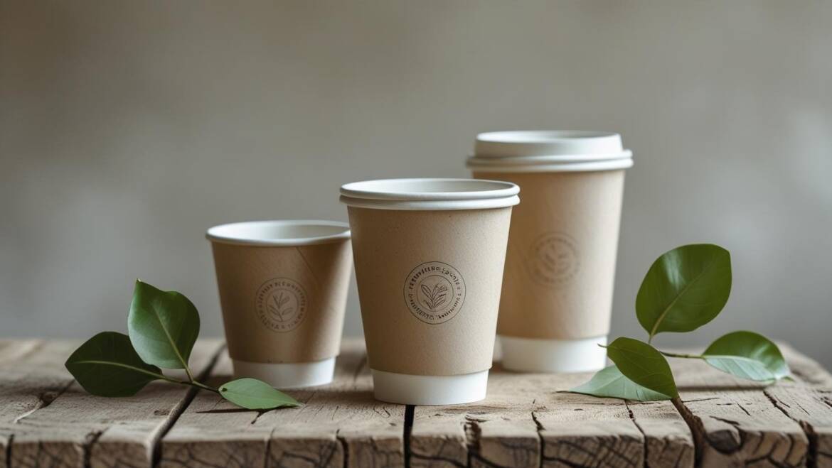 Ly giấy trắng không nhựa – Xu hướng bao bì xanh cho quán café và trà sữa 2026