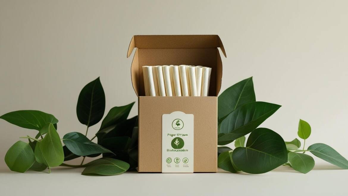 Ống hút giấy trắng phi 10 – Giải pháp lý tưởng cho trà sữa ít topping