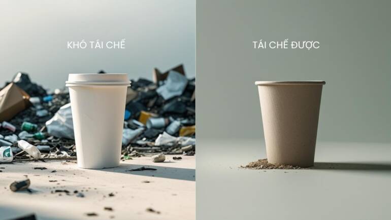 Vì sao ly giấy trắng đang dần thay thế ly nhựa trong ngành F&B?
