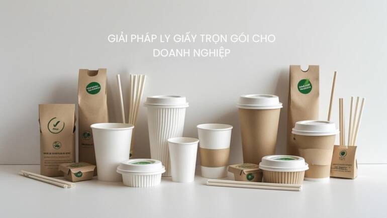 Mua ly giấy số lượng lớn ở đâu uy tín cho quán café, trà sữa, văn phòng?