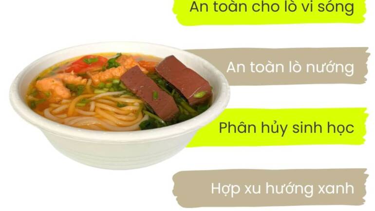 Tô bã mía đựng bún, phở, mì, cháo có tốt không? Đánh giá thực tế